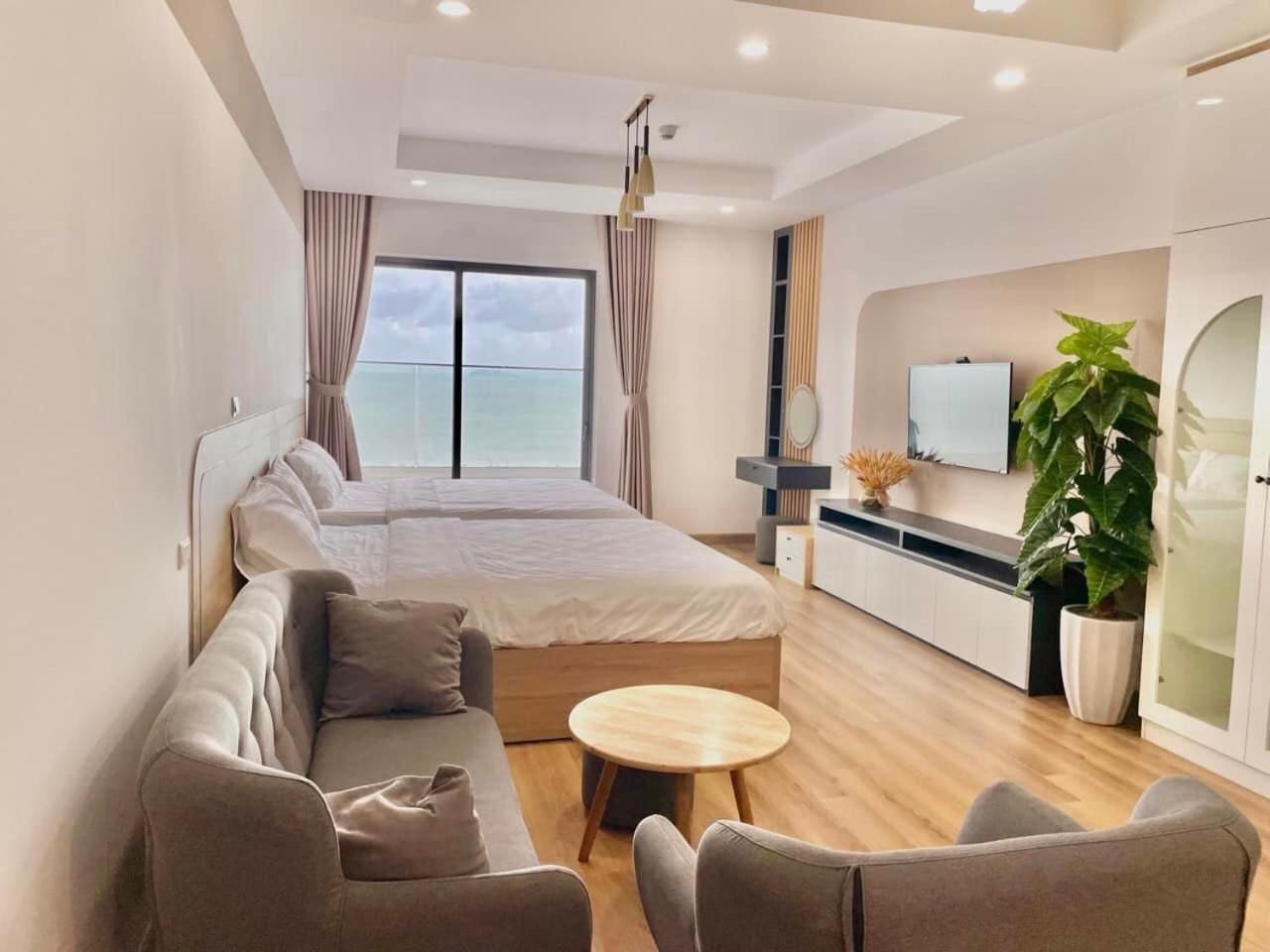 Tms Beachfront Apartment Quy Nhon Bay ภายนอก รูปภาพ