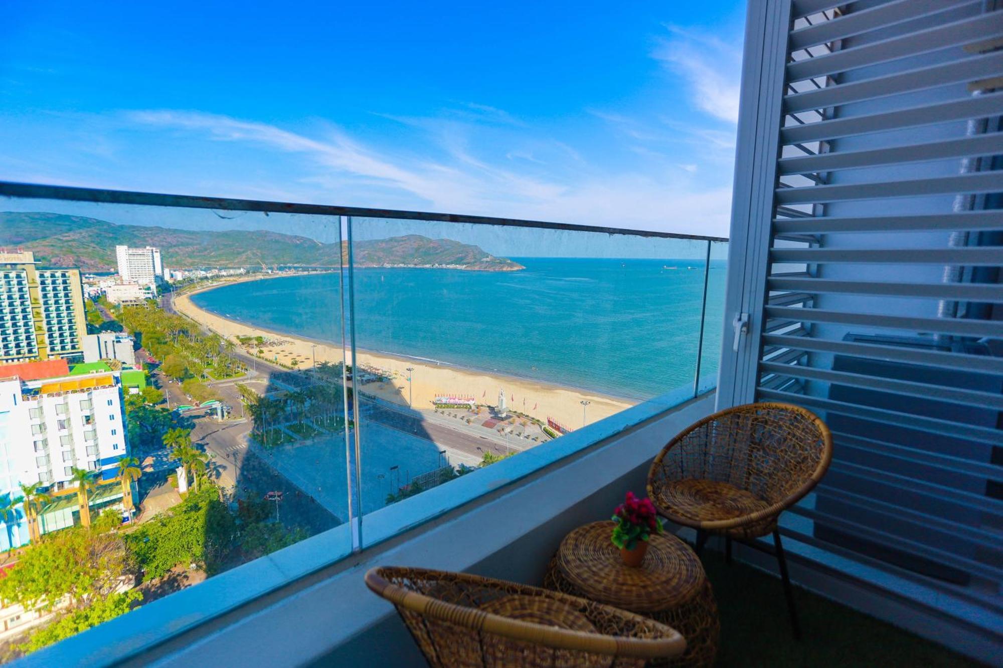 Tms Beachfront Apartment Quy Nhon Bay ภายนอก รูปภาพ